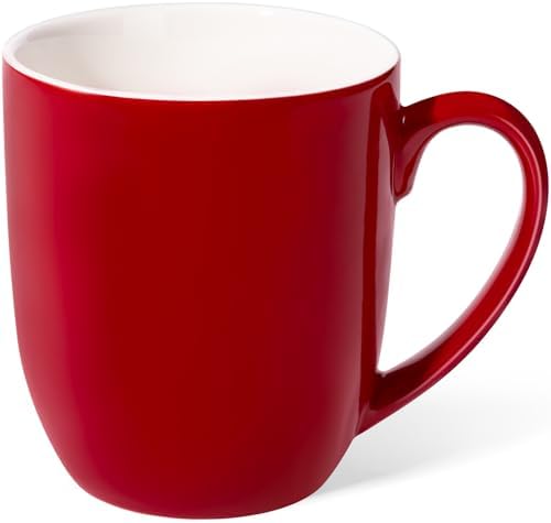 Large Ceramic Coffee Mug 16oz(475ml) Tea Cups Idea Gifts Red 1 Pack