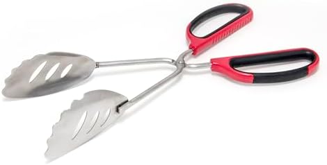 Charbroil Comfort Grip Scissor Tongs, Stainless Steel Heads with Non-Slip Handles