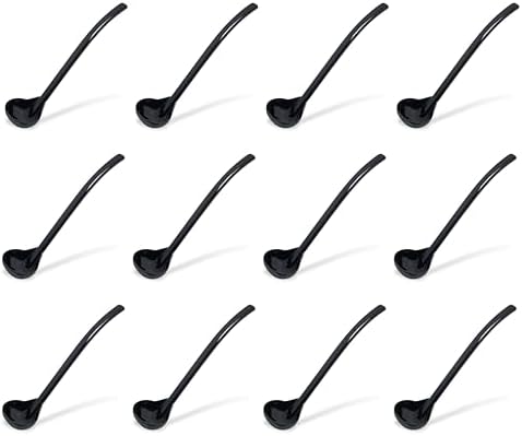 CFS 029503 Carly Plastic Dressing/Serving Ladle, 0.45 oz., Black