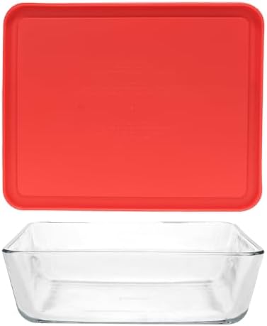 Pyrex Simply Store 11-Cup Rectangular Glass Food Storage Dish