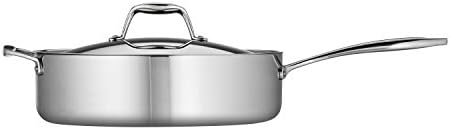 Tramontina Signature Tri-Ply Clad Stainless Steel 6-Quart Saute Pan