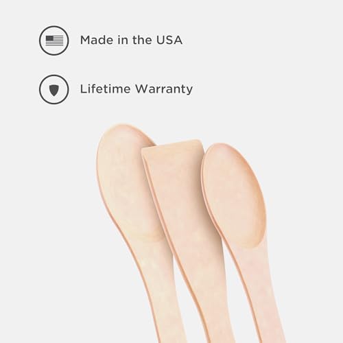 Epicurean Kitchen Series Utensils Angled Turner, Spatula and Saute Tool - Dishwasher Safe, Non-Toxic and Made in the USA,Natural