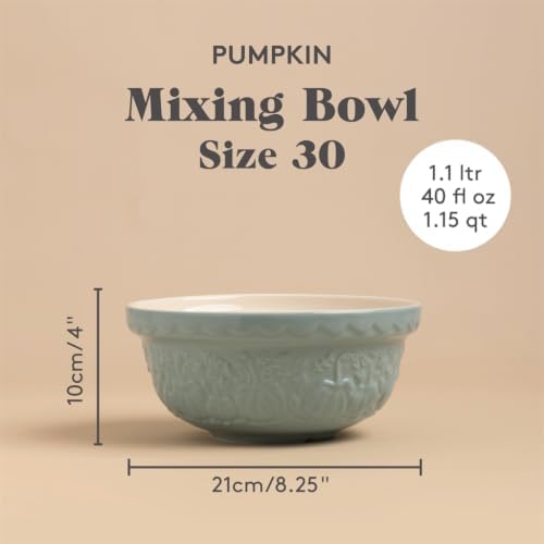 Mason Cash In The Pumpkin Patch S30 (1.25 Qt) Mixing Bowl | Cornflower