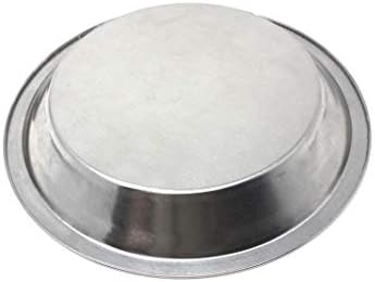 Pie Plate Aluminum Metal 8 Inch Pan - Set of 10