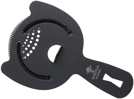 Barfly Heavy Duty Spring Bar Strainer, Matte Black
