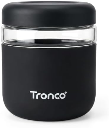 Tronco 32 oz Glass Food Storage & Lunch Bowl Containers with Airtight Lids