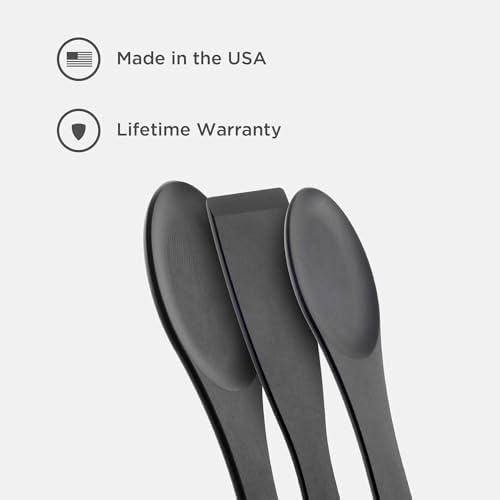 Epicurean Kitchen Series Utensils Angled Turner, Spatula and Saute Tool - Dishwasher Safe, Non-Toxic and Made in the USA,Slate
