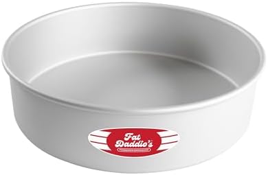 Fat Daddio's Round Cake Pan, 11 x 3 Inch, Silver