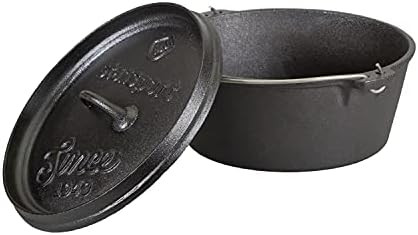 Stansport Pre-Seasoned Cast Iron Dutch Oven