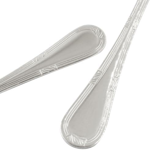 2 Pcs Stainless Steel Sauce Ladle with Pouring Spout Silver
