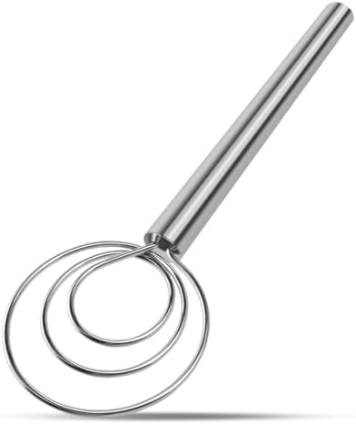 Danish Dough Whisk Stainless Steel for Sourdough Bread Baking