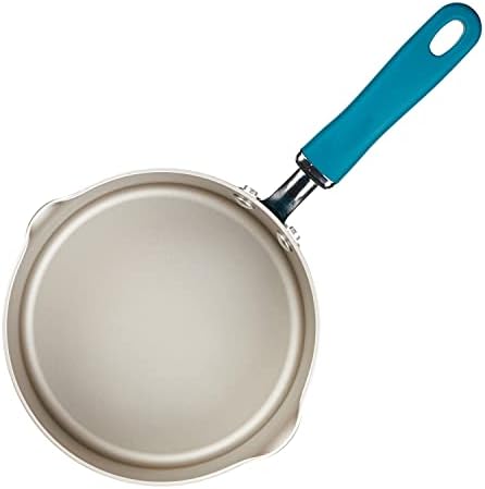 Rachael Ray Create Delicious Nonstick Saucepan with Straining Lid, 3-Quart