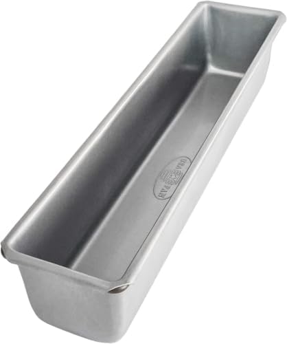 USA Pan Bakeware Nonstick Cocktail Sandwich Loaf Pan, 13.75 x 2.75 x 2.75 Inch (Pack of 6)