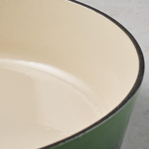 Tramontina Bestow Enameled Cast Iron 5.5-Qt Round Dutch Oven Pot with Lid