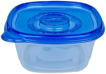 Glad GladWare Tall Entree Containers, Large Square, 42 oz - 3 Count (Pack of 6)