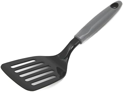 Chef Craft Select Nylon Short Turner/Spatula, 10.5 inch, Gray