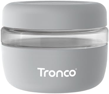 Tronco 16 oz Glass Food Storage & Lunch Bowl Containers with Airtight Lids