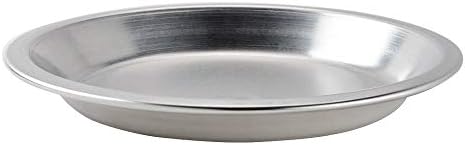 American METALCRAFT, Inc. 801 Deep Dish Pie Pan Silver, 8”