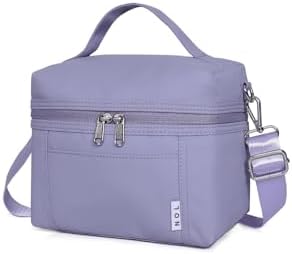 NOL Insulated Lunch Bags for Women Cooler Bag Lightweight Nylon Waterproof Lunch Box for Work