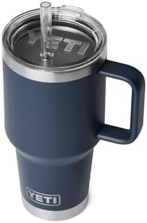 YETI Rambler 35 oz Straw Mug 2.0, Navy