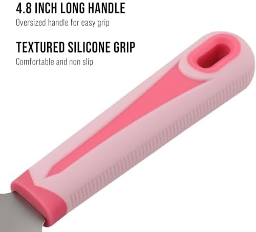 Julienne Peeler Vegetable Peeler with 4.8'' Long Silicone Handle