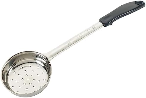 Winco 6 oz Red Perforated Portioner