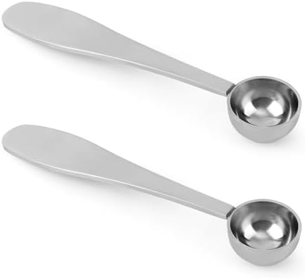2pcs Stainless Steel 1 Gram Matcha Spoons