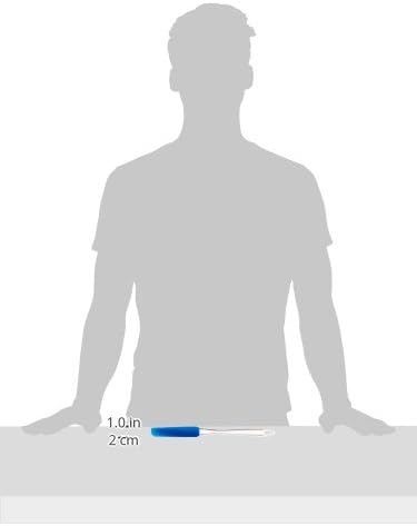 Norpro Silicone Jar/Icing Spatula, Blue, 10.5in/26.5cm, As Shown