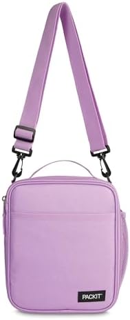 PackIt Freezable Crossbody Lunch Box, Lavender