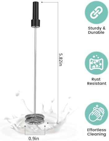 Maestri House Replacement Whisk Rods for Milk Frother (2 Pcs)