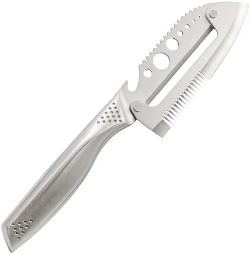 7IN1 Utility Peeler & Shredder with Seamless Steel Handle
