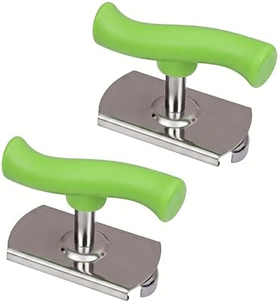 2Pcs Adjustable Jar Opener, Stainless Steel Labor-Saving Can Opener for Weak Hands Seniors, Universal Bottle Lid Gripper Tool for All Size Jars & Bottles