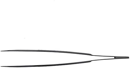 Mercer Culinary 18-8 Stainless Steel Precision Plus Chef Plating Tong, Fine Point, 6-1/8 Inch, Matte Black