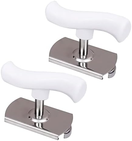 2Pcs Adjustable Jar Opener, Stainless Steel Labor-Saving Can Opener for Weak Hands Seniors, Universal Bottle Lid Gripper Tool for All Size Jars & Bottles