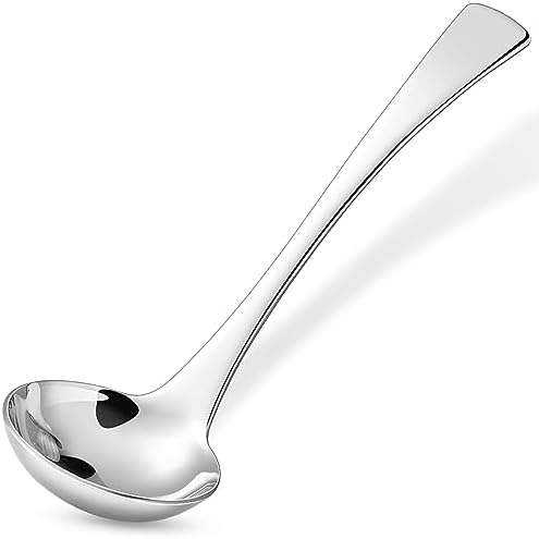 KEAWELL Austin 7.6-Inch 18/10 Stainless Steel Gravy Ladle (1)