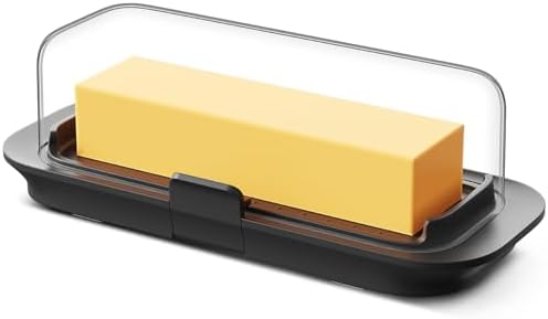 Pisol Butter Dish Airtight with Lid and Lock for 1 Stick Butter