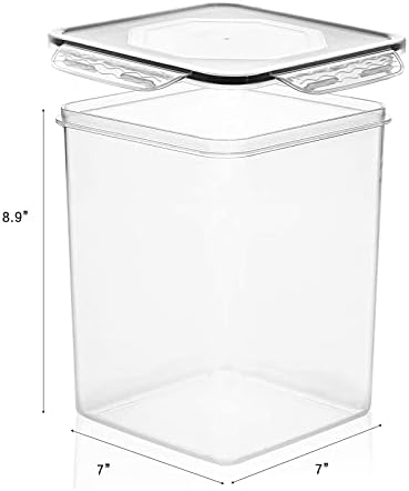 M MCIRCO Large 4 Pack, 5.2L/175oz Food Storage Containers
