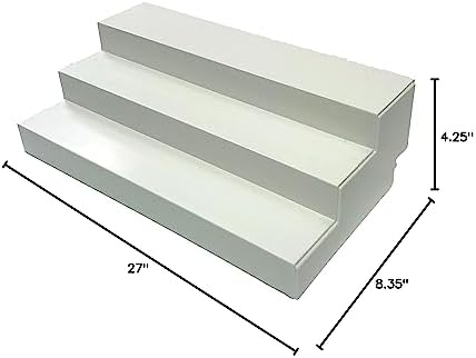 Dial Industries 3 Tier Expandable Pantry Shelf Organizer, Standard (Pack of 2)