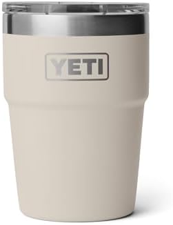 YETI Rambler 16 oz Stackable Tumbler, Vacuum Insulated, Stainless Steel with MagSlider Lid