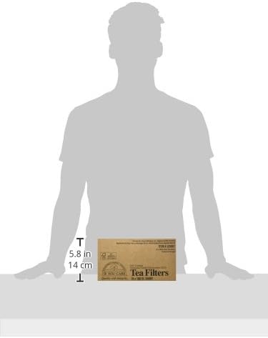 IF YOU CARE Fsc Certified Unbleached Tea Filters, 100 Count (Pack of 18)