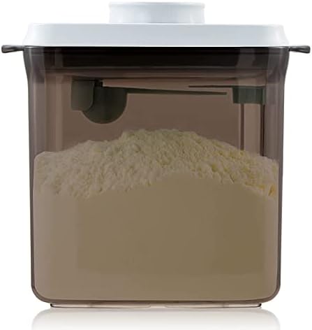 Baby Formula Container, 1700ml Airtight Canister with One-Hand Pop Lid