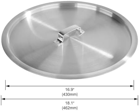New Star Foodservice Aluminum Stock Pot Cover for 60 QT Stock Pot (10301668)