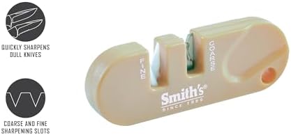 SMITH’S Pocket Pal Knife Sharpener, 2-Pack