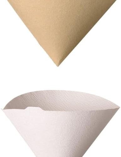 Hario V60 Paper Coffee Filter, Size 03, White, 100ct