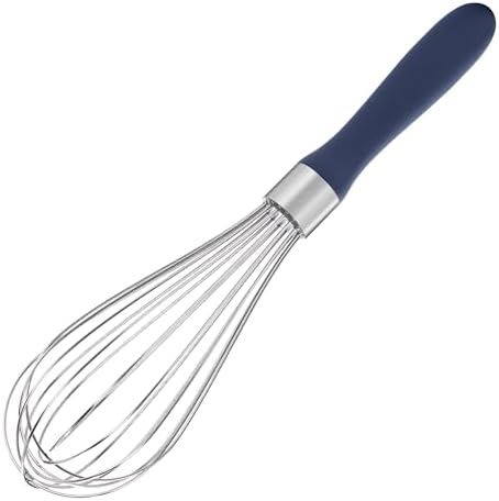 U-Taste Wire Whisk for Cooking, 18/10 Stainless Steel Wisk, M/Midnight Blue