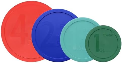 Pyrex 326-PC, 325-PC, 323-PC, 322-PC Mixing Bowl Lids - Made in USA