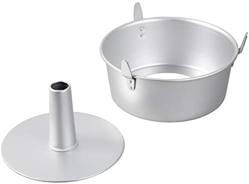 Wilton Aluminum Angel Food Tube Cake Pan - Natural Anodized Aluminum Baking Pan - Made Without PFAS - Will Not Rust - Offers Even Heating - 10 x 4 Inches(Pack of 3)