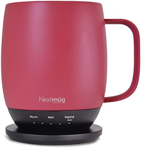 Nextmug - Temperature-Controlled, Self-Heating Coffee Mug