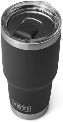 YETI Rambler 30 oz Stainless Steel Vacuum Insulated Tumbler w/ MagSlider Lid, Black