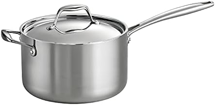 Tramontina Signature Tri-Ply Clad Stainless Steel 4-Quart Sauce Pan